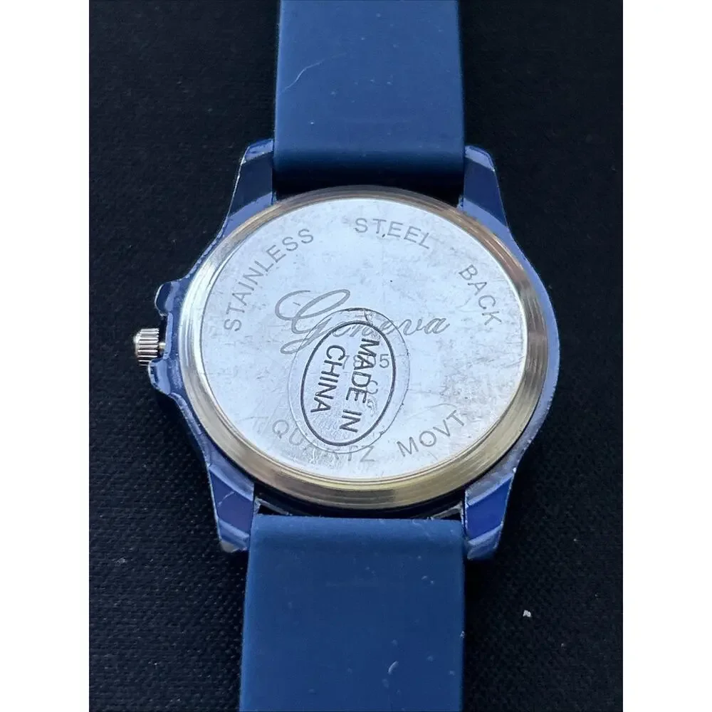 Geneva Navy Blue Dial And Band Women’s Quartz Watch